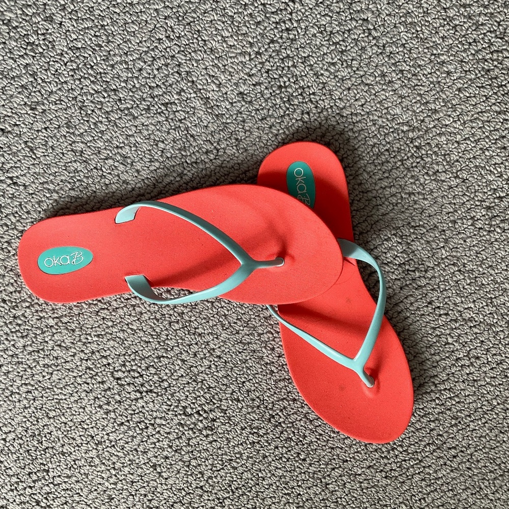Oka B flip flops
